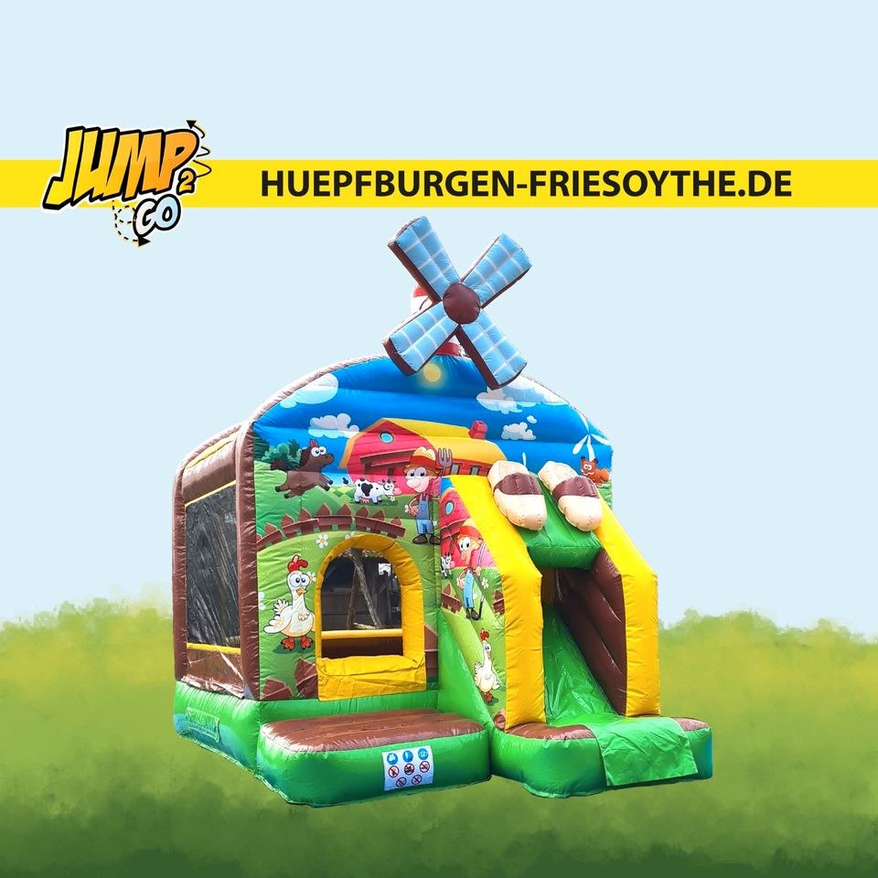 Hüpfburg kleiner Farmer mieten in Friesoythe – Hüpfspaß für jede Feier