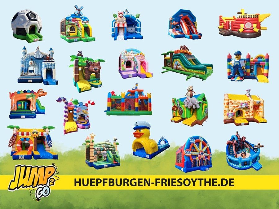Hüpfburg Rutsche cheese Multiplay mieten bei Jump 2 Go Werner von – 2