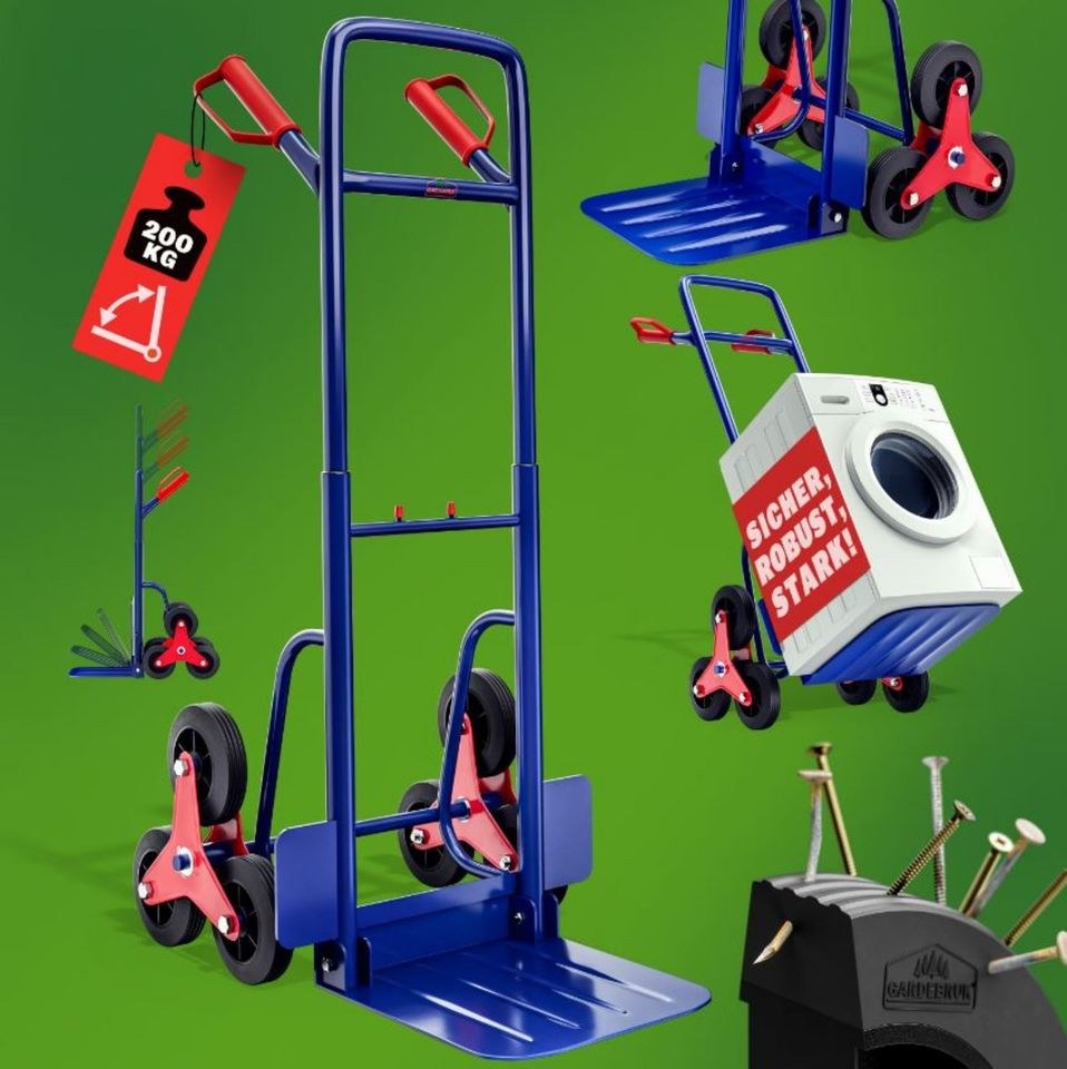 Treppenkarre,Sackkarre Umzug 200kg mieten in Hamminkeln – 4
