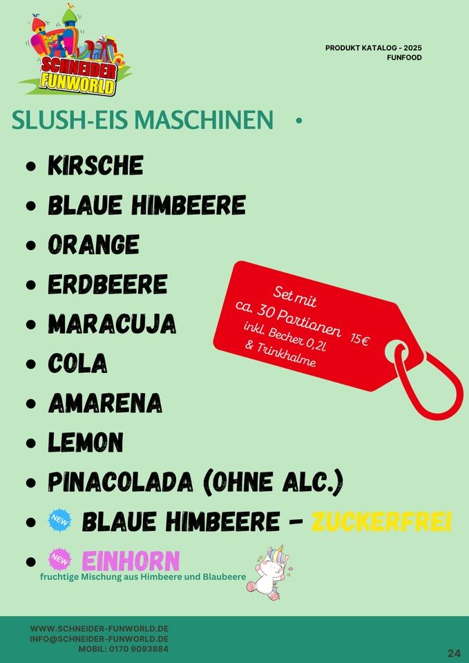 Slush Eis Maschine Ice Hüpfburg mieten in Versmold – 2