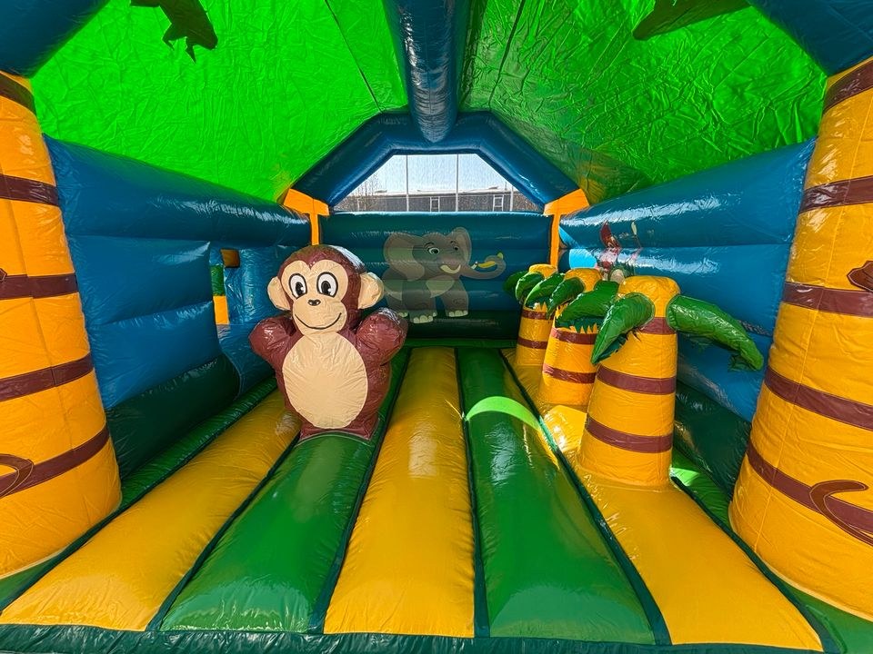 XXL Hüpfburg Gorilla Rutsche 5,2x6,9m mieten in Versmold – 4
