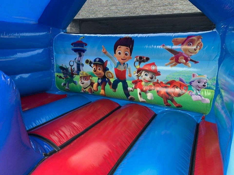 Hüpfburg Paw Patrol m Rutsche Slush Eis Maschine mieten in Versmold – 3
