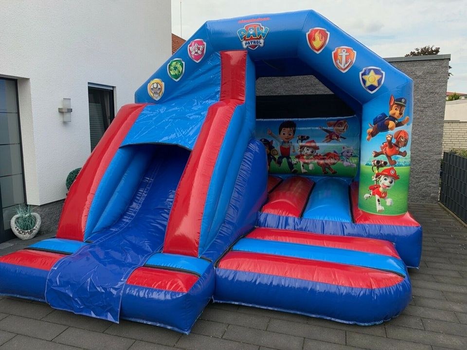 Hüpfburg Paw Patrol m Rutsche Slush Eis Maschine mieten in Versmold