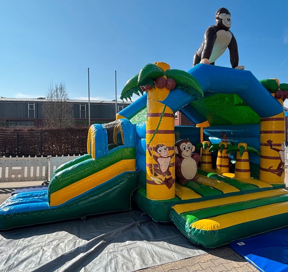 XXL Hüpfburg Gorilla Rutsche 5,2x6,9m mieten in Versmold – 3