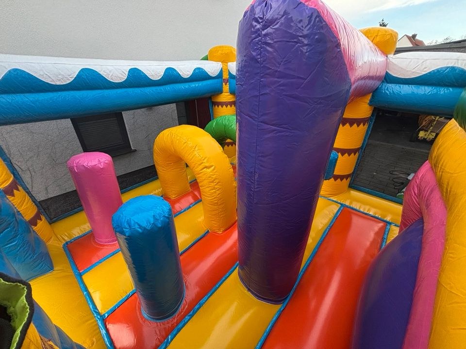 Hüpfburg SOMMERFEST Multiplay Rutsche mieten in Versmold – 3