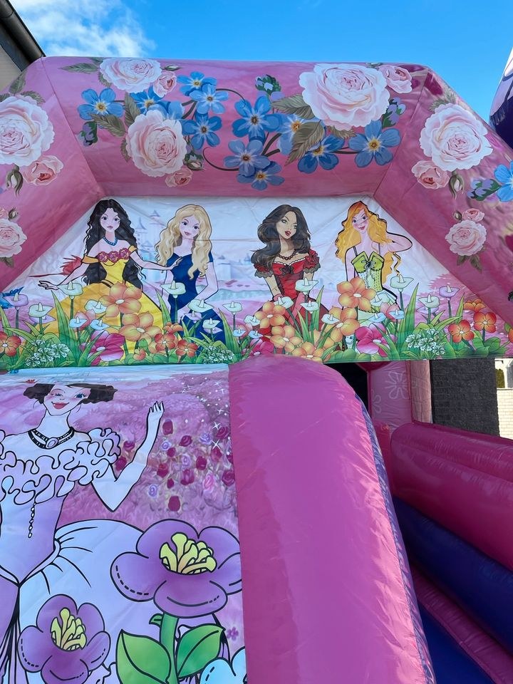 Hüpfburg Prinzessin Rutsche Kindergeburtstag mieten in Versmold – 4
