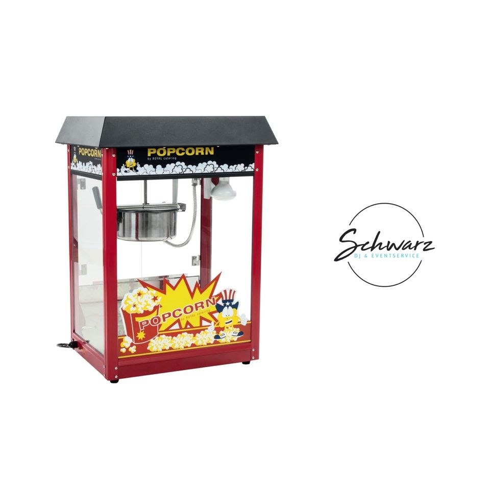 POPCORNMASCHINE mieten in Rendsburg – Kino-Popcorn selbst gemacht