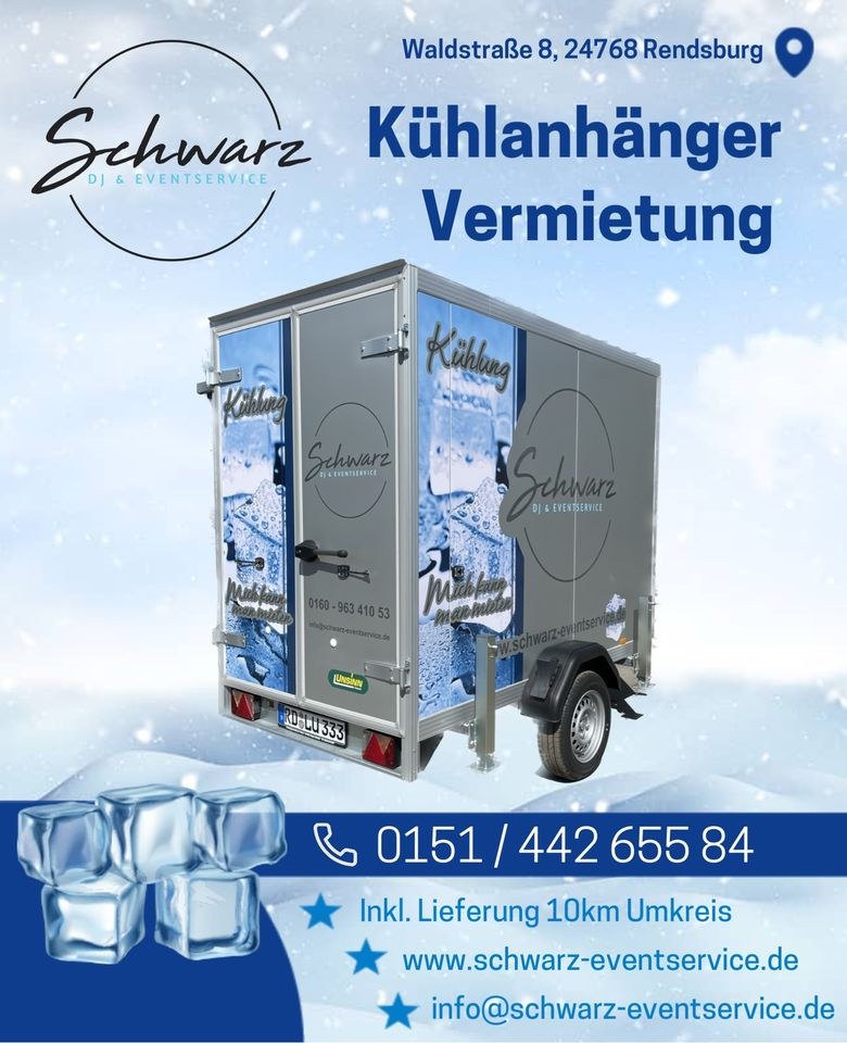 KÜHLANHÄNGER mieten in Rendsburg – für Fest & Markt – 2