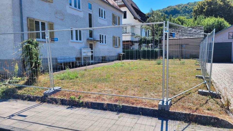 Bauzaun Mobilzaun Baustellenabsperrung Größen mieten in Neuenstein – 4