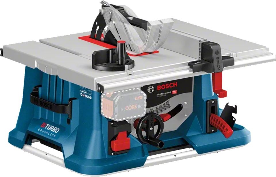 BOSCH GTS 18V 216 PRO Akku Tischkreissäge mieten bei Schwarz Mietpark