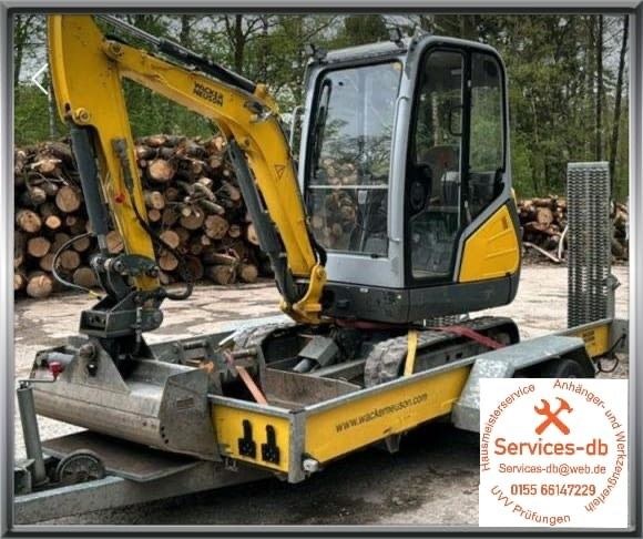 Minibagger Wacker Neuson Bagger Baustellen mieten bei Bucchianico