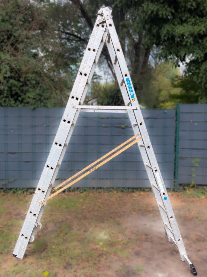 Zarges Leiter Mehrzweckleiter 8m Arbeitshöhe mieten bei Bucchianico – 4