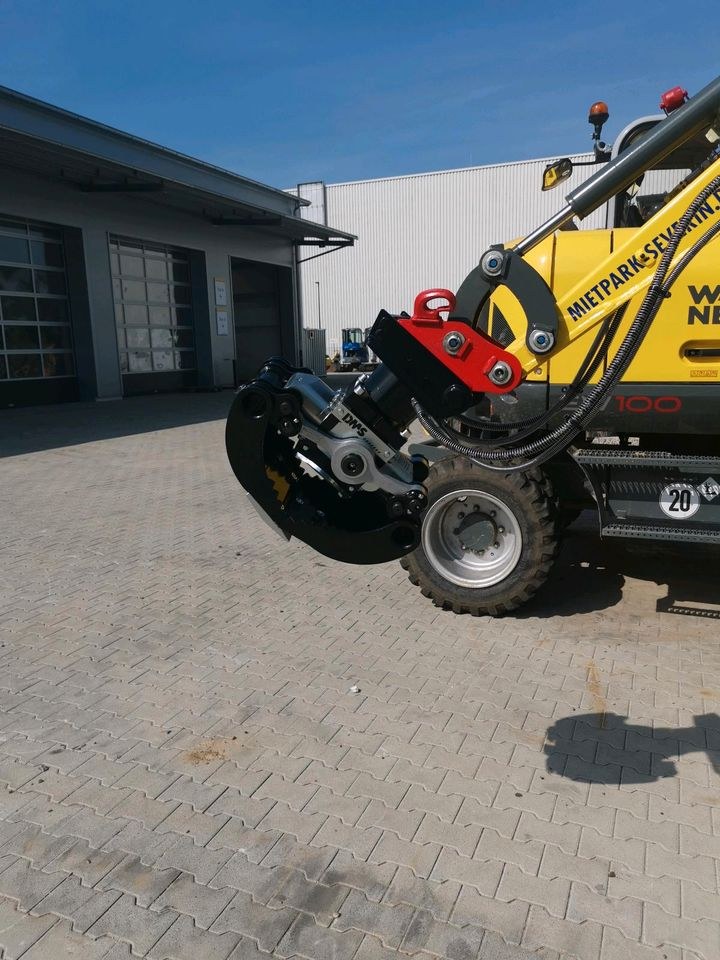 Minibagger Greifer mieten bei S. M. Mietservice – 3