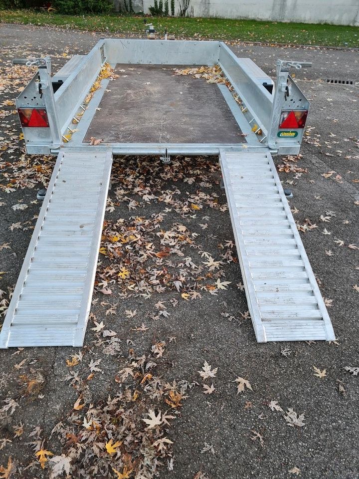 Baumaschinentransportanhänger mieten bei S. M. Mietservice – 2