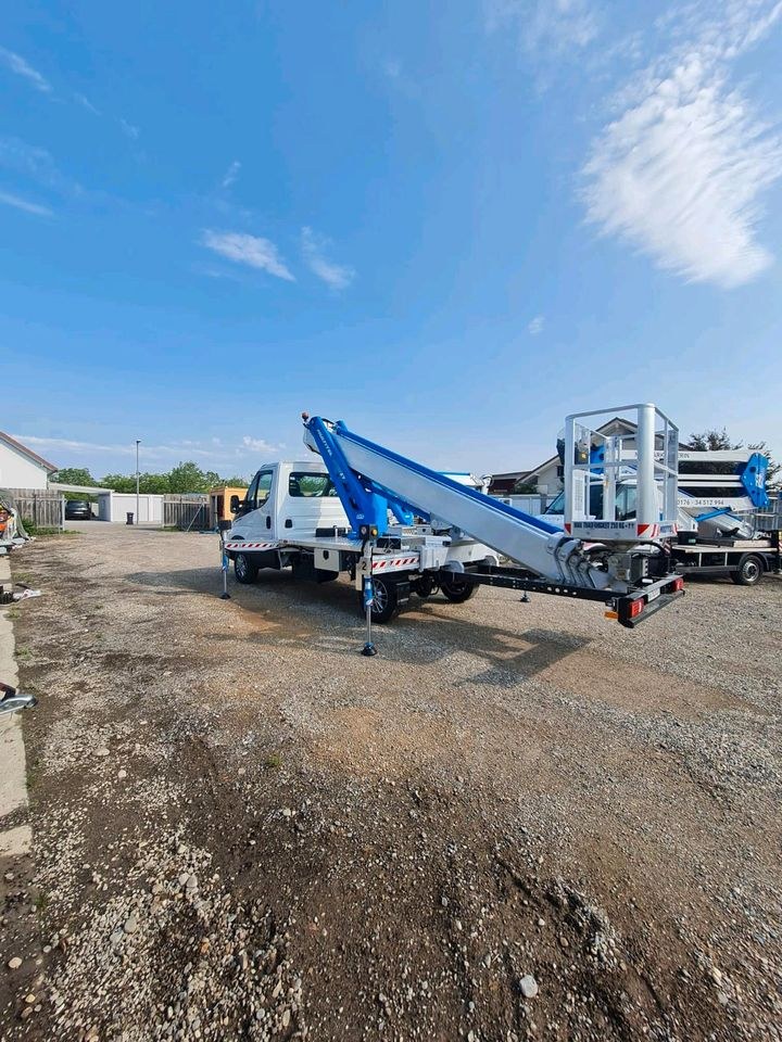 Hubsteiger 3,5t Arbeitsbühne 27m mieten bei S. M. Mietservice – 3