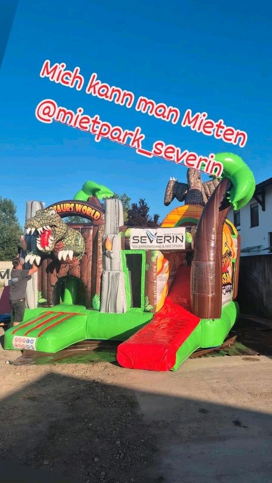 Hüpfburg Jurassic World mieten in Gottenheim – Hüpfspaß für jede Feier – 2