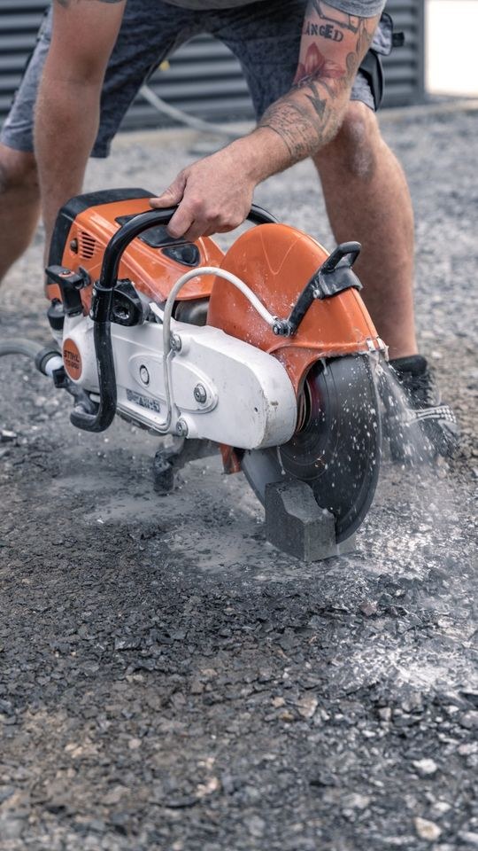 Stihl TS800 Benzin Trennschleifer mieten bei SE Design – 2