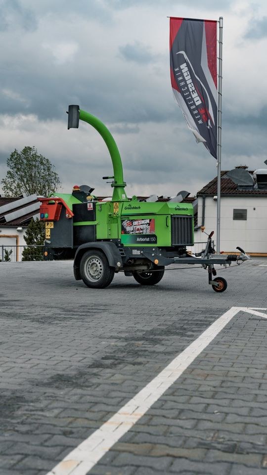 Greenmech Arborist 150 Häcksler Hacker mieten bei SE Design – 4