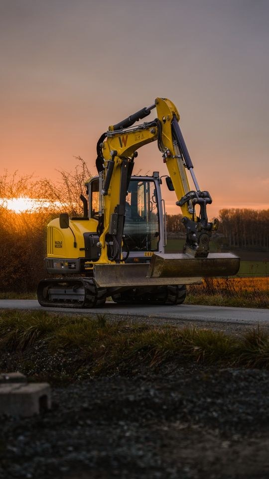 Wacker Neuson ET65 6,5t Kettenbagger Minibagger mieten bei SE Design