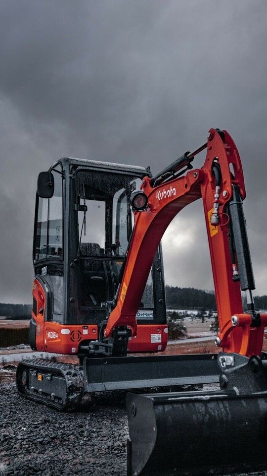 1,6t Minibagger Kubota KX016 4 mieten bei SE Design – 2