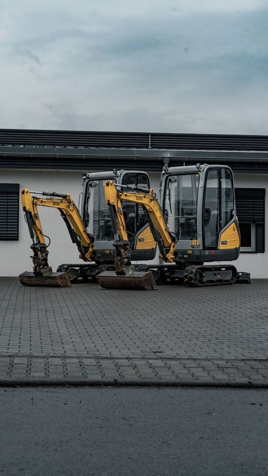 Wacker Neuson ET18 Minibagger mieten bei SE Design – 4