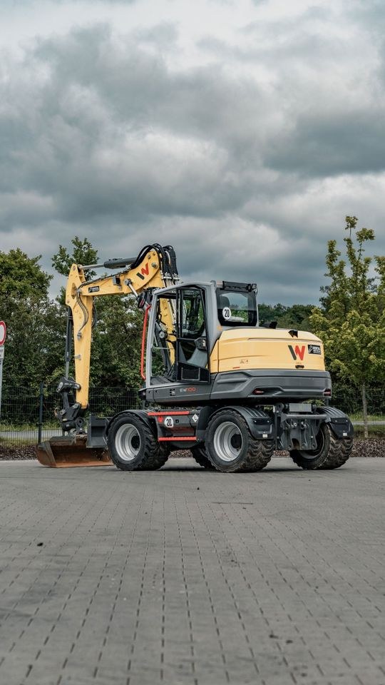 Wacker Neuson EW100 Mobilbaggere mieten bei SE Design – 2