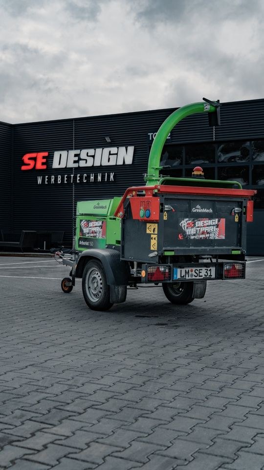 Greenmech Arborist 150 Häcksler Hacker mieten bei SE Design – 2
