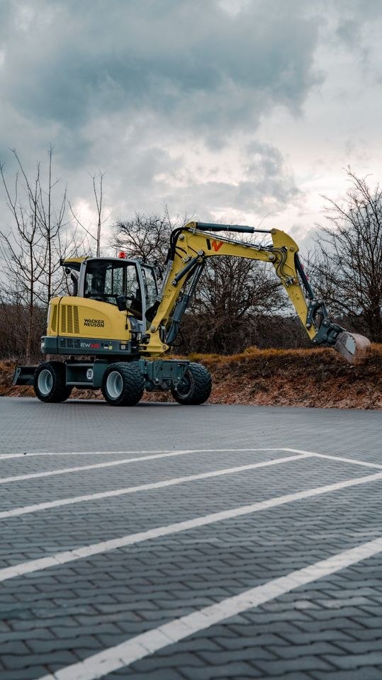 Wacker Neuson EW 65 Mobilbagger mieten bei SE Design – 2