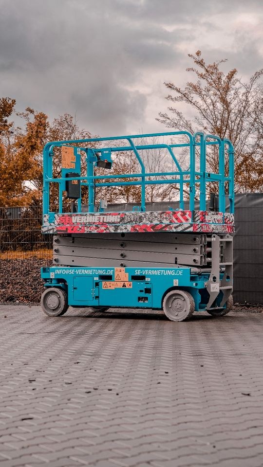 Genie GS 2646 Elektroscherenbühne Arbeitsbühne mieten bei SE Design