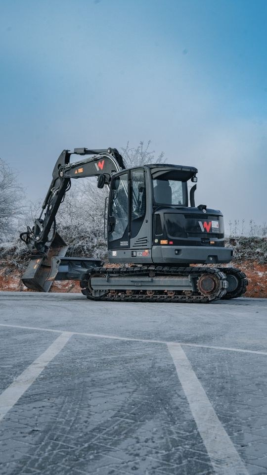 Wacker Neuson EZ80 8t Kettenbagger Minibagger mieten bei SE Design