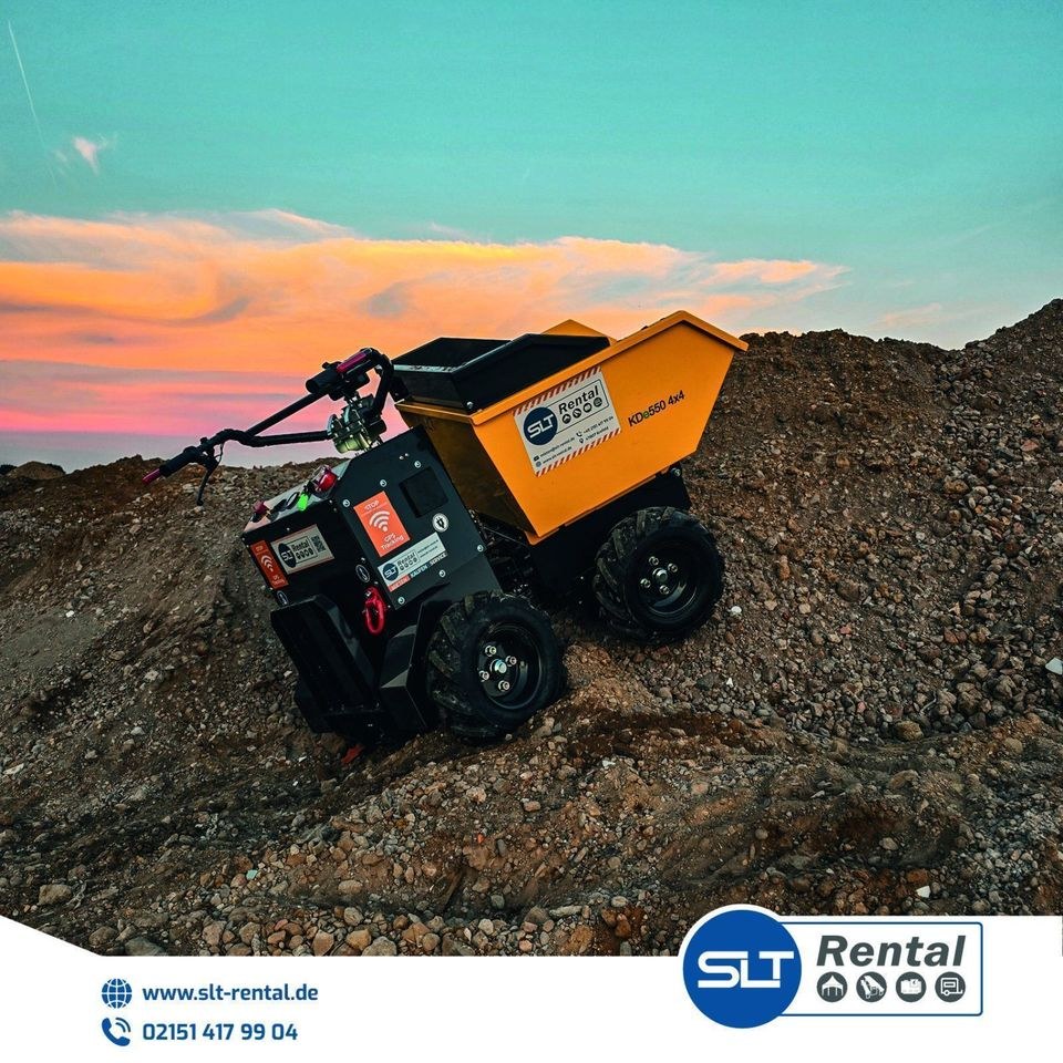 100kg Rüttelplatte Stampfer Bagger Dumper mieten bei SLT Rental – 3