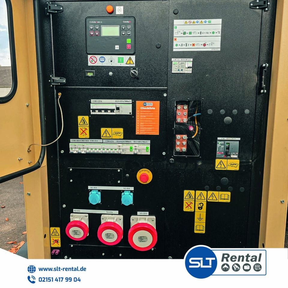 100kVA Stromerzeuger Notstrom Stromaggregat mieten bei SLT Rental – 2