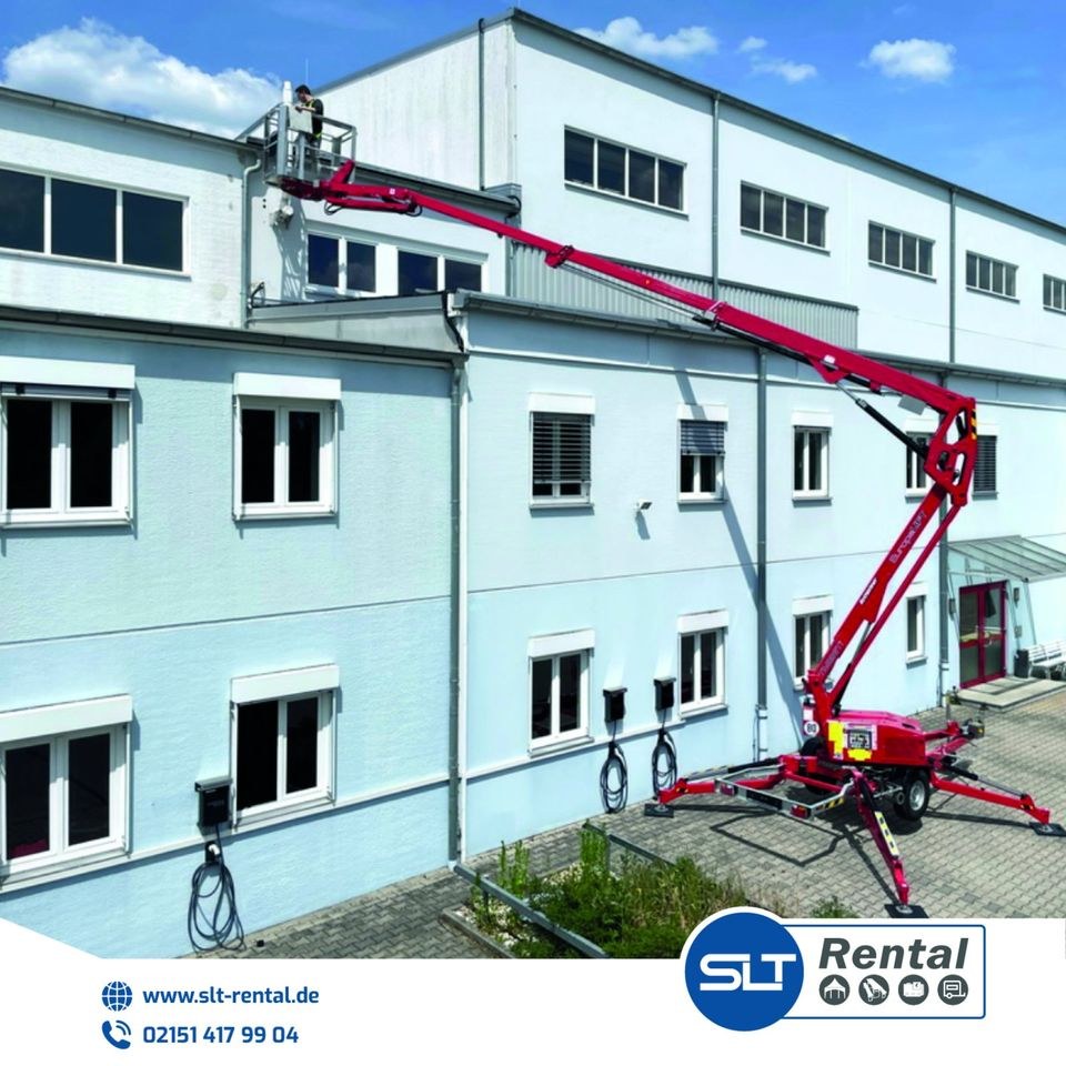 18m Anhänger Teleskop Gelenk Arbeitsbühne mieten bei SLT Rental – 2