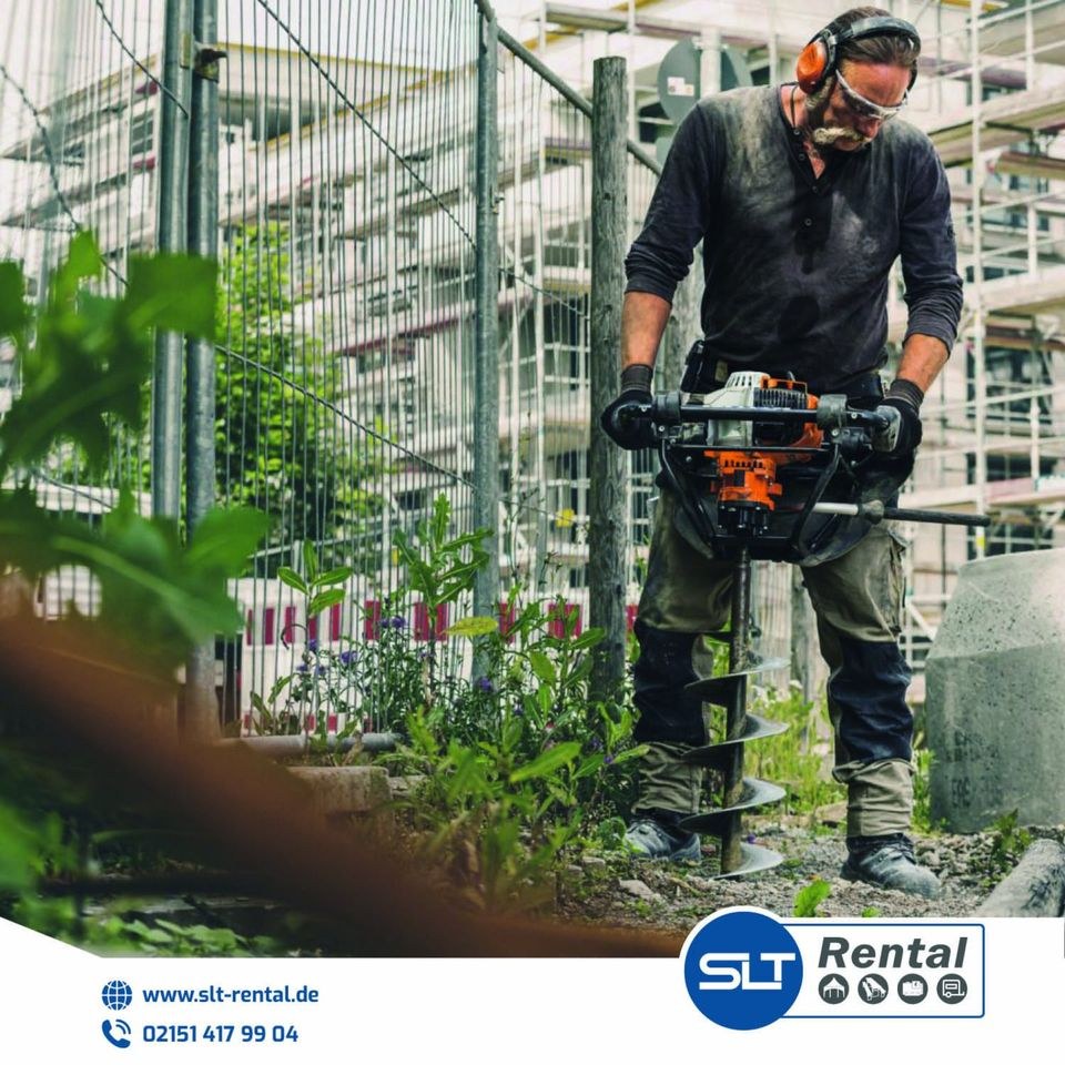 Erdbohrer Stihl mieten bei SLT Rental – für Pflaster & Terrasse – 2
