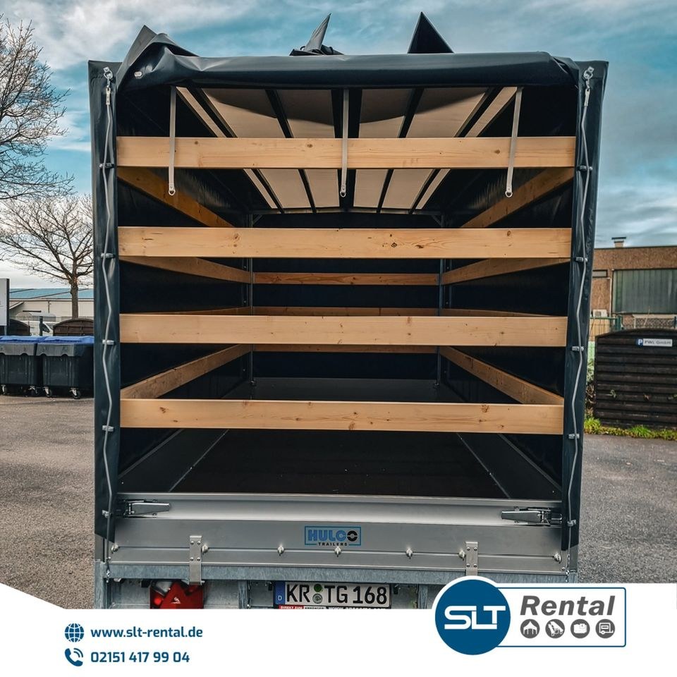 3500kg PKW Planenanhänger ,PKW mieten bei SLT Rental – 3