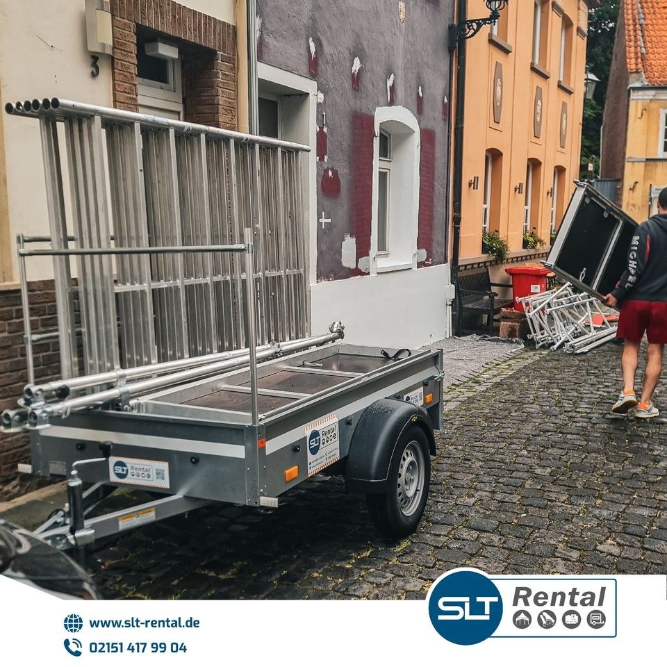 4,4m Roll Fassaden gerüst Solar Dämmung Leiter mieten bei SLT Rental – 4