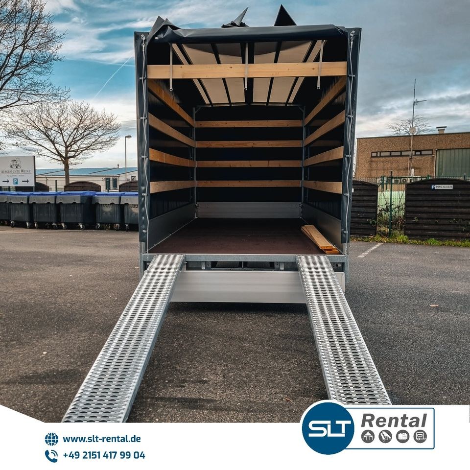 3500kg PKW Planenanhänger ,PKW mieten bei SLT Rental – 2