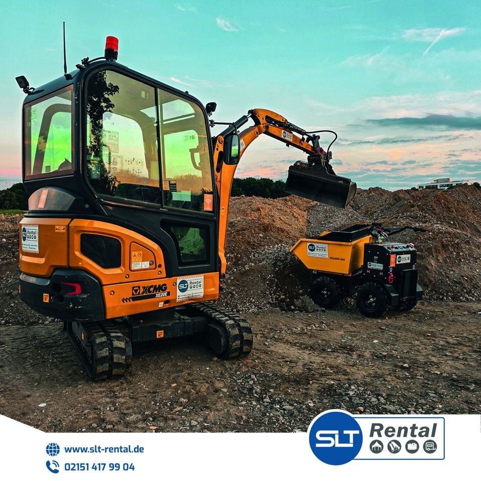 2,7t Bagger Minibagger Hydraulikhammer Gala mieten bei SLT Rental