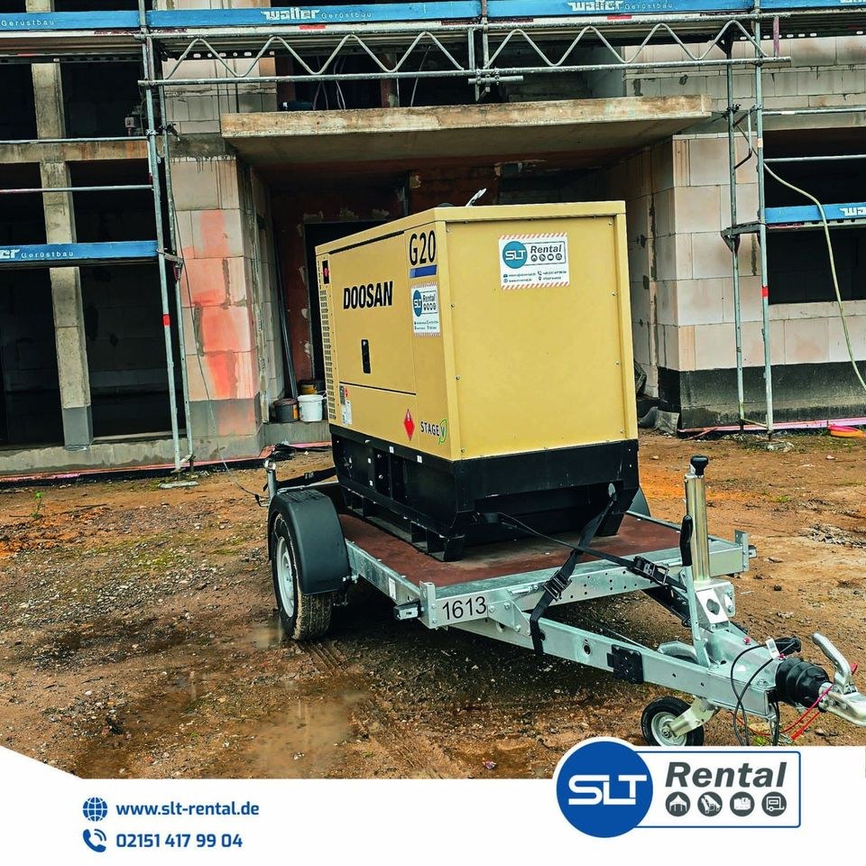 2,8 kVA Stromerzeuger Notstromaggregat mieten bei SLT Rental – 4