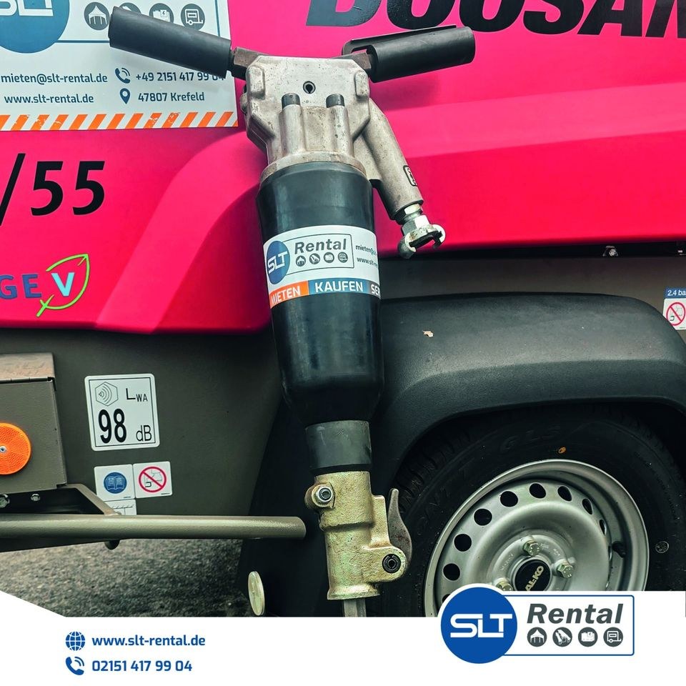 Druckluft Kompressor Aggregat Erdrakete Bagger mieten bei SLT Rental – 4