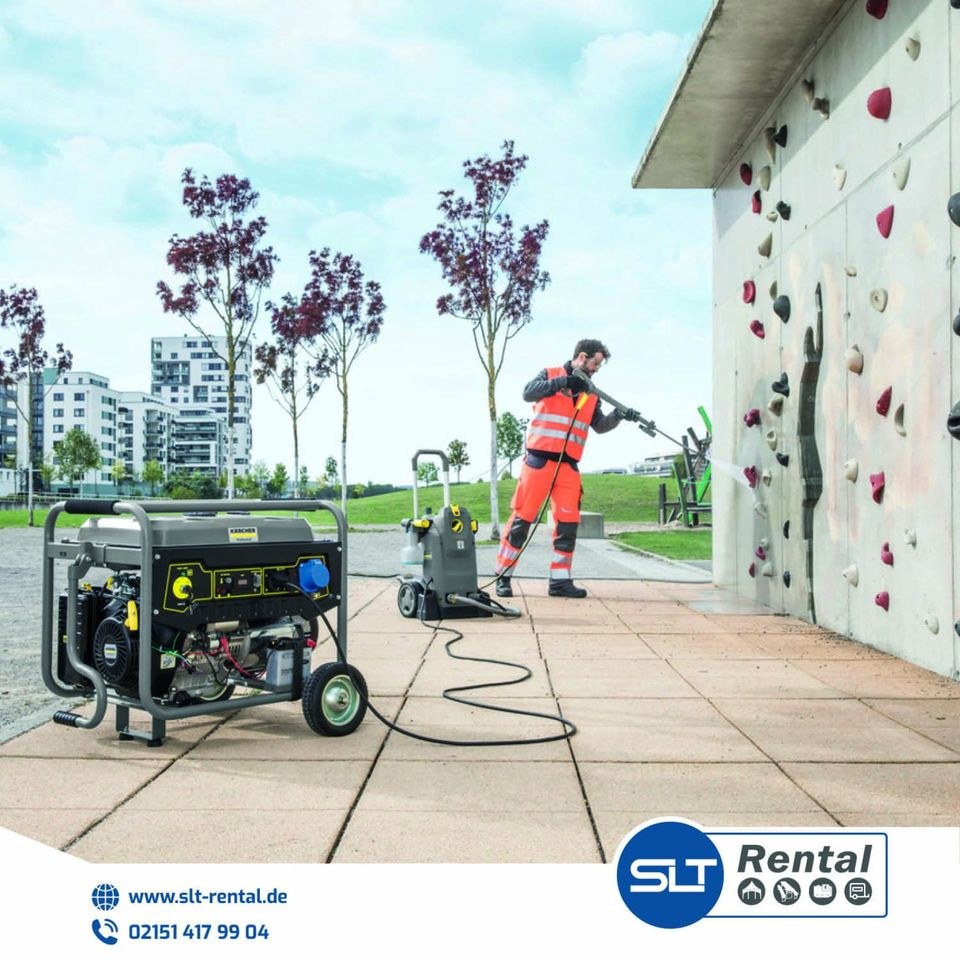 7,5 kVA Stromerzeuger ,Akku mieten bei SLT Rental – 2