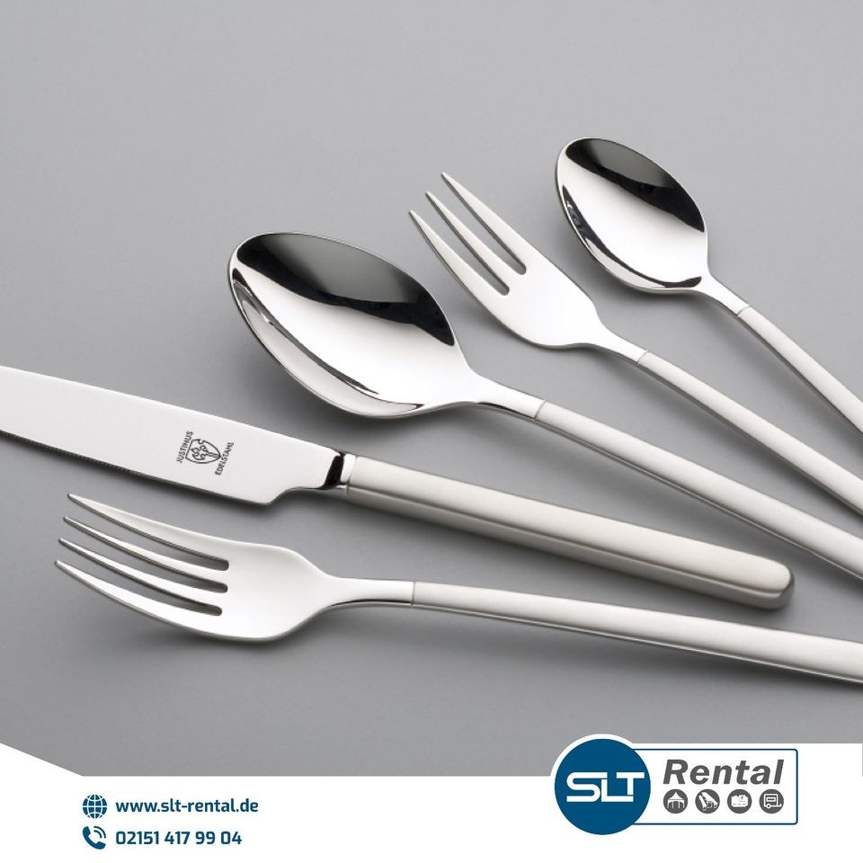 10er Gabel Set klein mieten bei SLT Rental – für alle Gäste