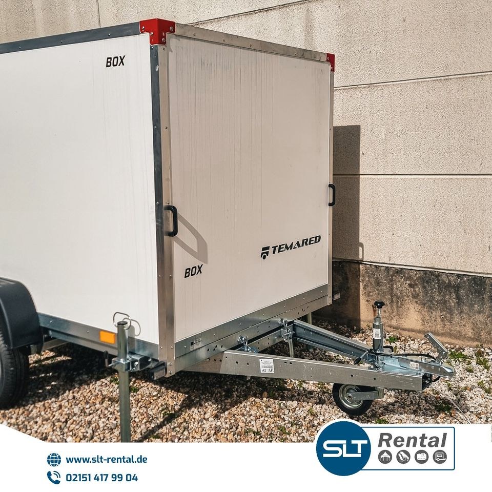 750 kg PKW Anhänger Kofferaufbau Kofferanhänger mieten bei SLT Rental – 2