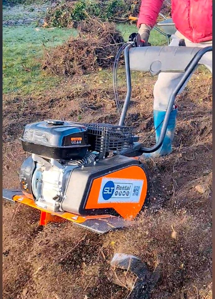 Gartenfräse Häcksler Fräse Laubbläser Bodenhacke mieten bei SLT Rental