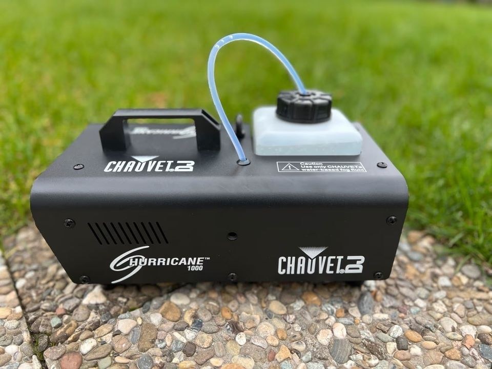 Nebelmaschine Nebel Lichtanlage LED mieten bei Sonntag Music Services