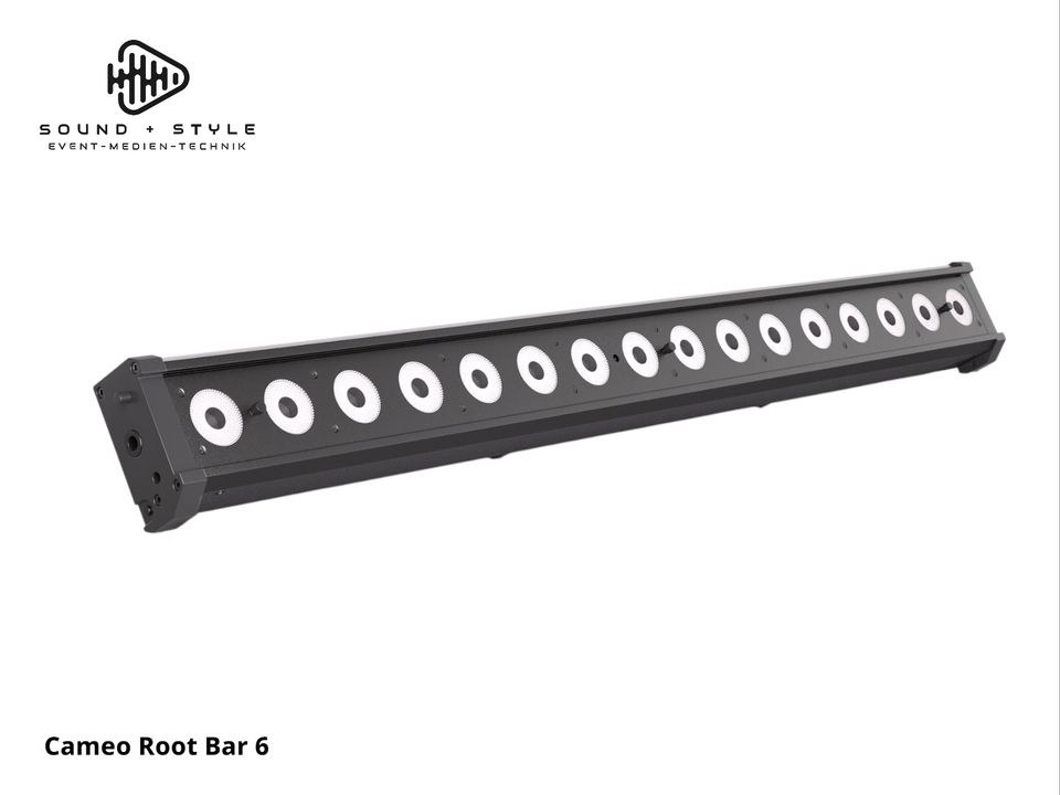 Cameo Root Bar 6 LED Partylicht RGB UV mieten bei SOUND + STYLE – 3