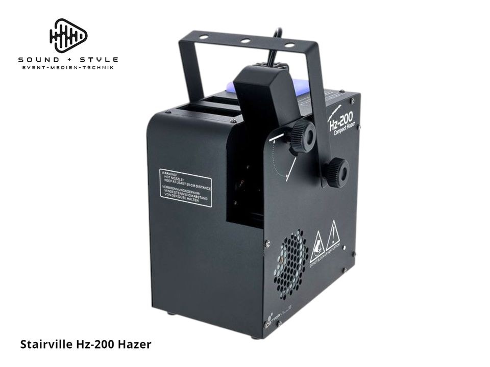 Stairville Hz 200 Compact Hazer DMX keine mieten bei SOUND + STYLE – 2