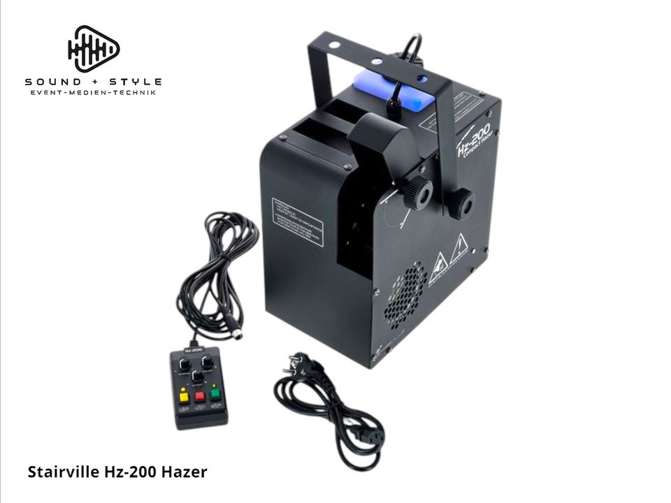 Stairville Hz 200 Compact Hazer DMX keine mieten bei SOUND + STYLE – 4