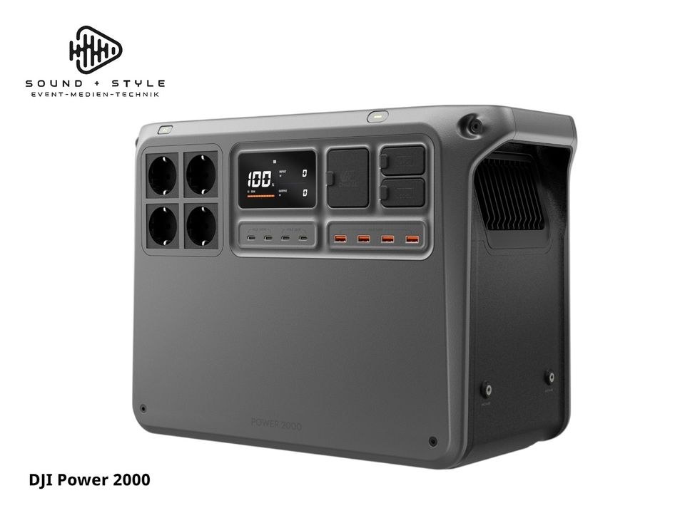DJI Power 2000 Powerstation 3000W mieten bei SOUND + STYLE – 2