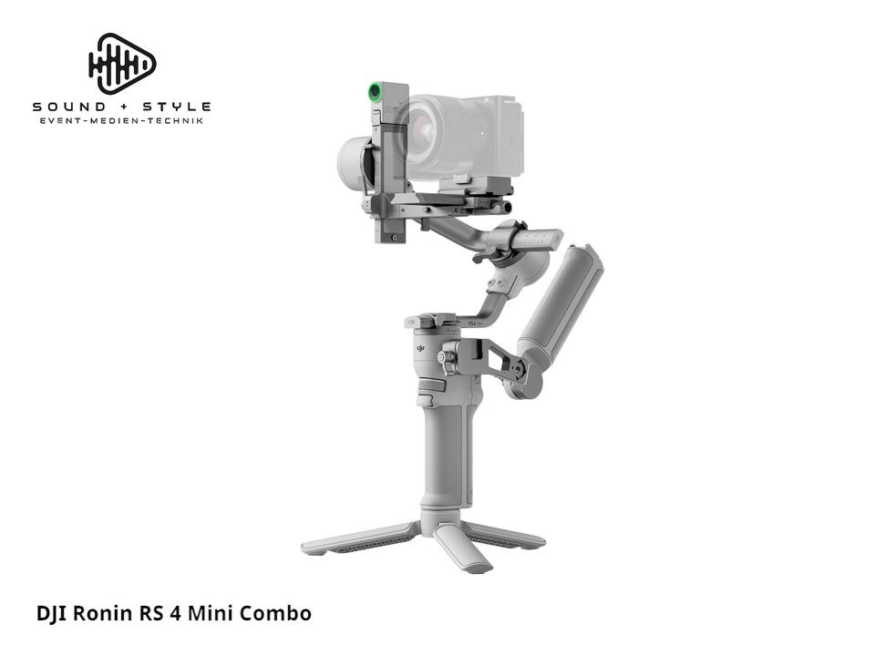 DJI Ronin RS 4 Mini Combo Kompakte Gimbal mieten bei SOUND + STYLE – 4